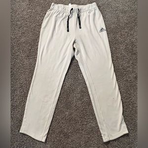 Adidas Cream Sweats - Size: L